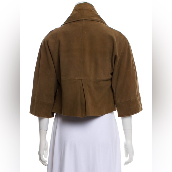 EUC 💜 WORTH cropped leather jacket - Picture 3 of 3